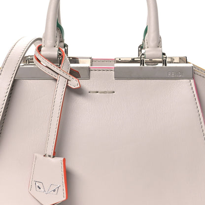 Fendi Vitello Dolce Mini 3Jours Tote Grigio Polvere 8 of 10