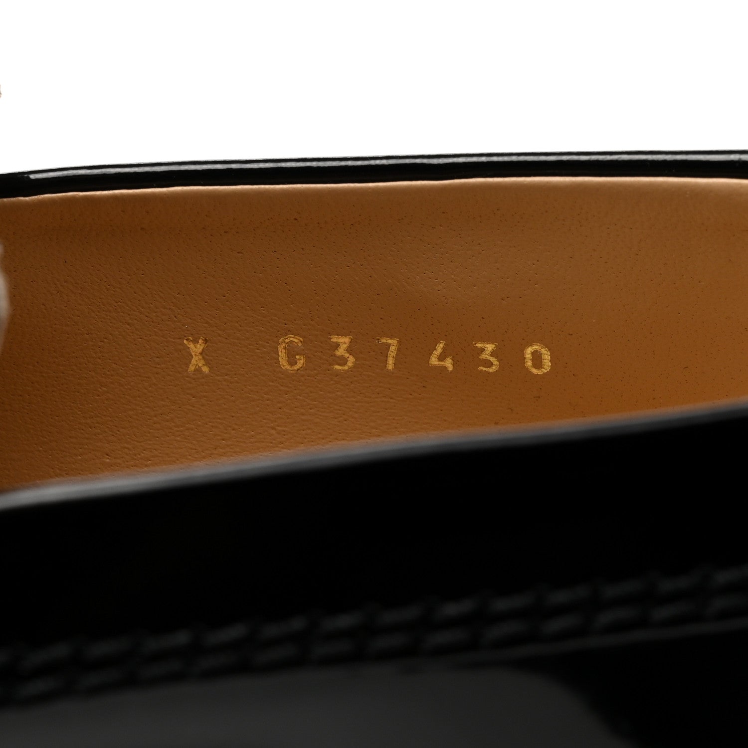 Chanel Shiny Calfskin Logo Loafers 39 Black 7 of 11