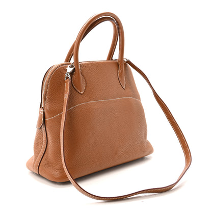 Hermes Taurillon Clemence Bolide 31 Gold 3 of 10