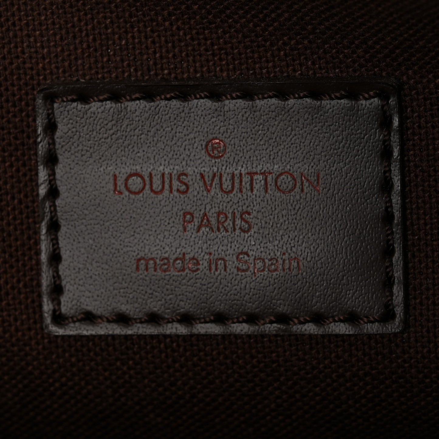 Damier Ebene Brooklyn Bum Bag
