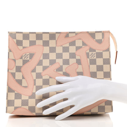 Louis Vuitton Damier Azur Tahitienne Toiletry Pouch 26 2 of 8