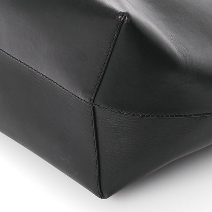 Mansur Gavriel Vegetable Tanned Calfskin Bucket Bag Black Flamma 10 of 12