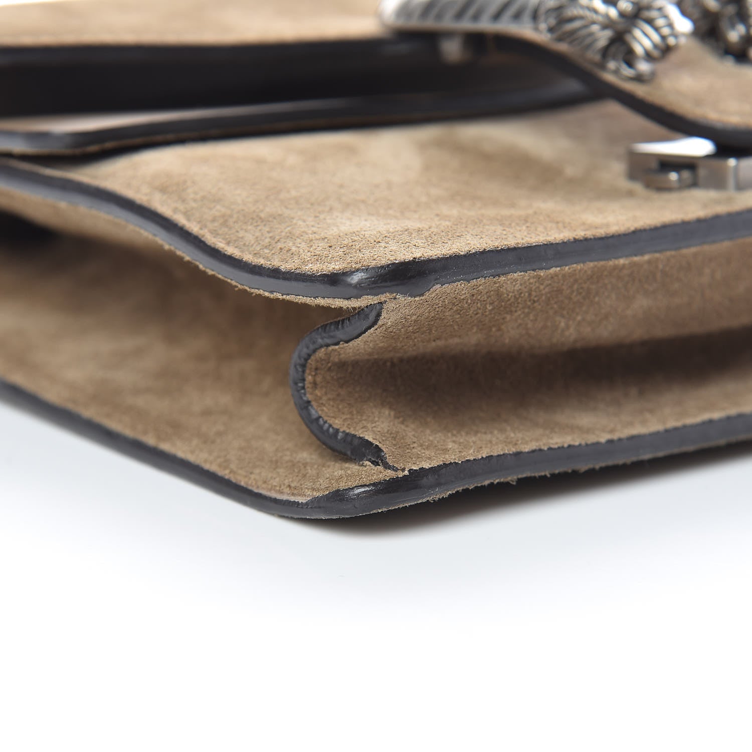 Gucci Suede Mini Dionysus Shoulder Bag Taupe 11 of 13