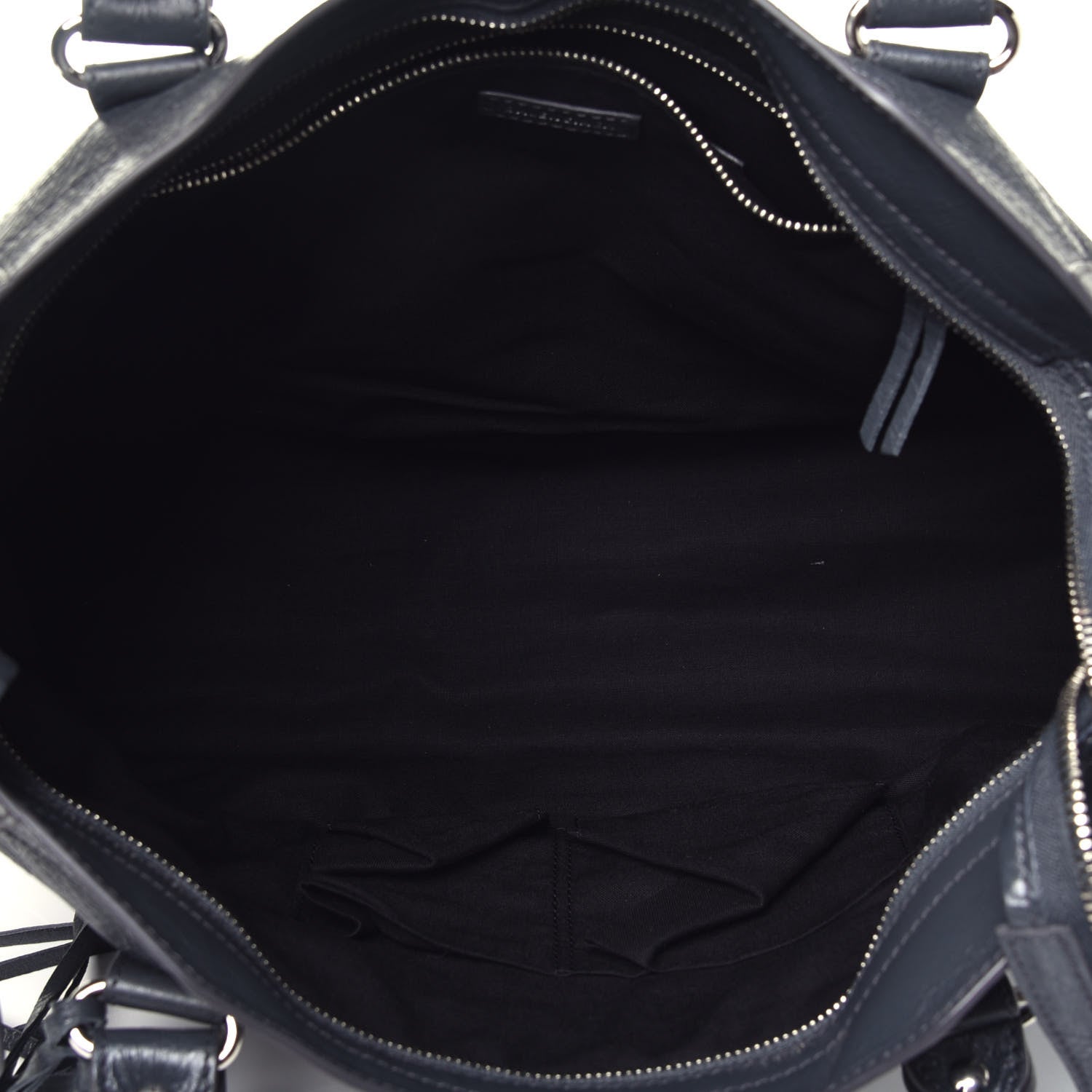 Balenciaga Agneau Classic Silver Hardware City Gris Fossile 6 of 10