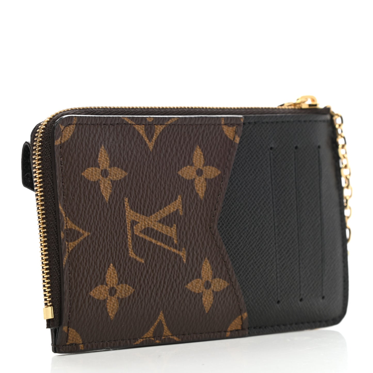 Monogram Recto Verso Card Holder Black