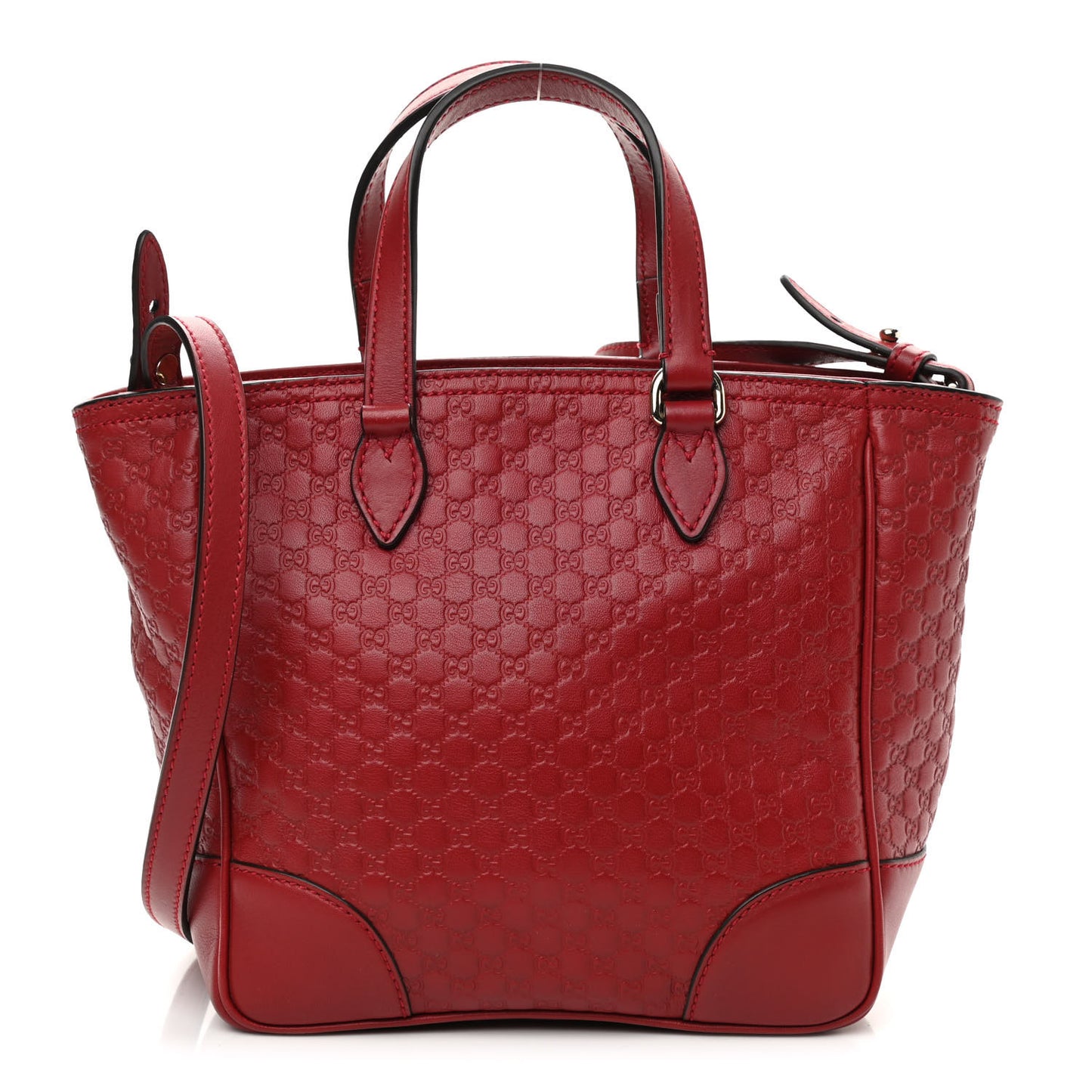Microguccissima Small Bree Tote Red