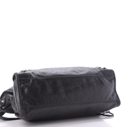 Balenciaga Agneau Classic Silver Hardware City Black 4 of 8