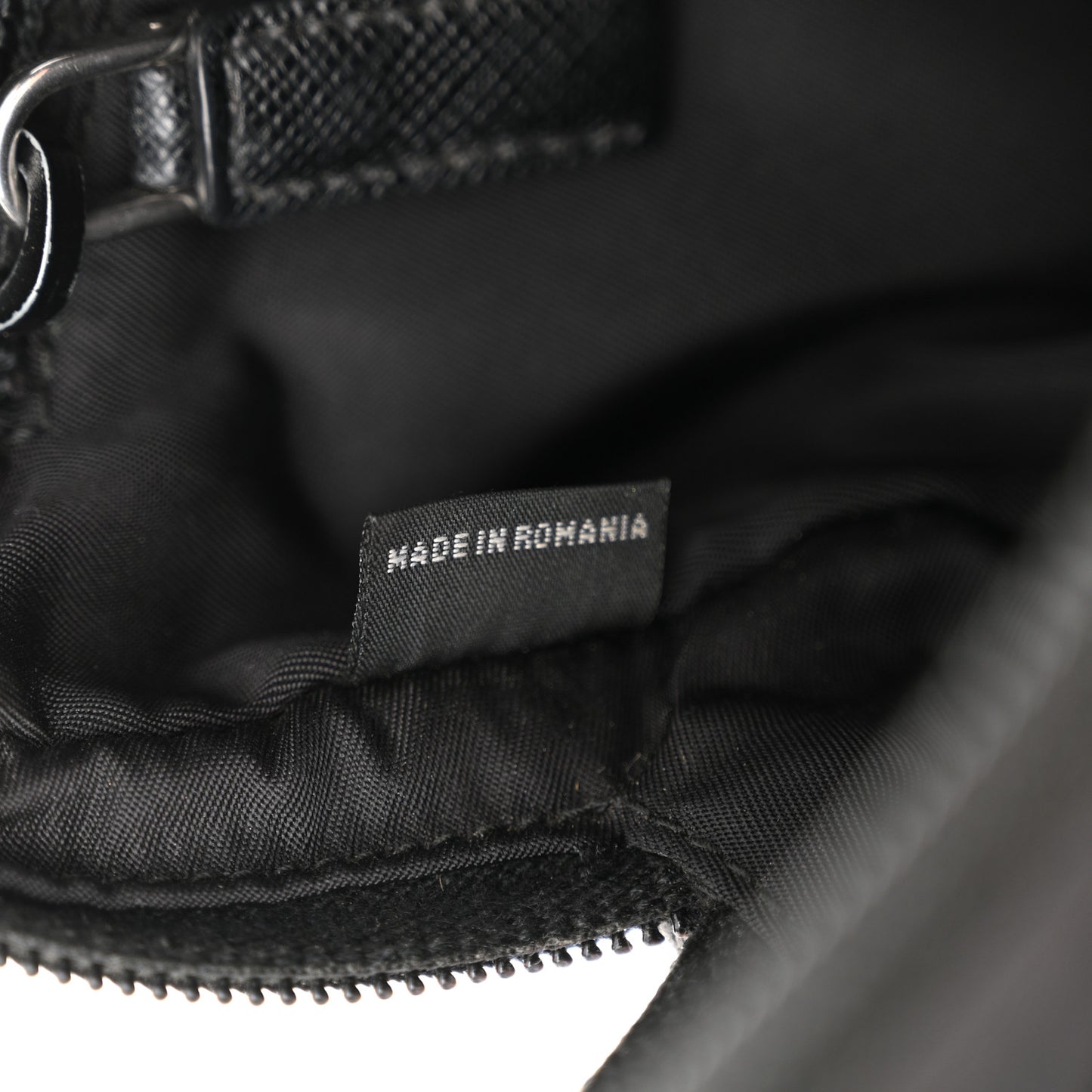 Tessuto Nylon Belt Bag Black