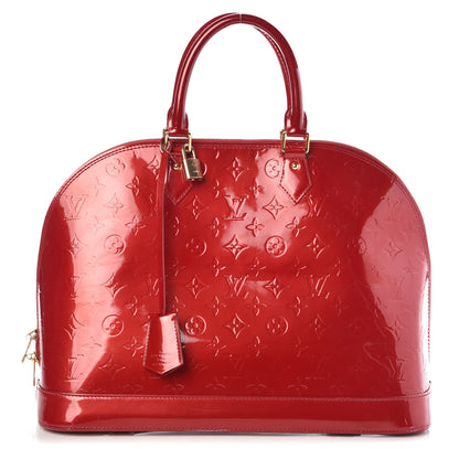 Louis Vuitton Vernis Alma GM Pomme D'Amour 1 of 14