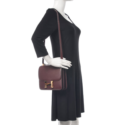 Hermes Evercolor Constance 24 Bordeaux 2 of 23