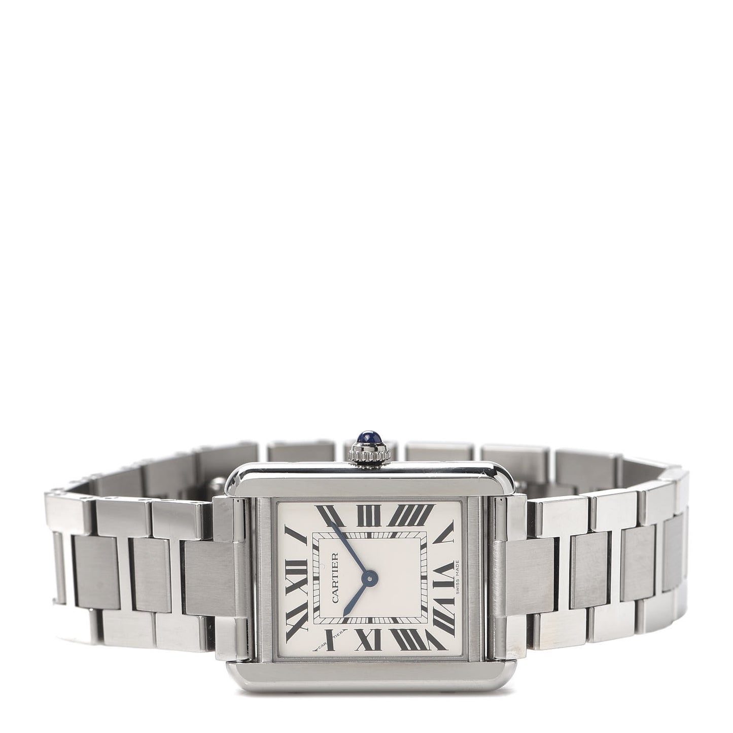 Stainless Steel 24mm Tank Solo Quartz Watch