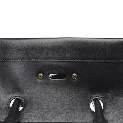 Louis Vuitton Calfskin Taurillon Studded City Steamer One Handle Bag Black 10 of 10