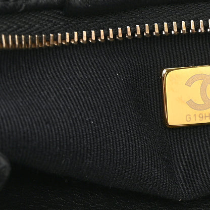 Chanel Lambskin Quilted Mini Bow Bag Black 7 of 10