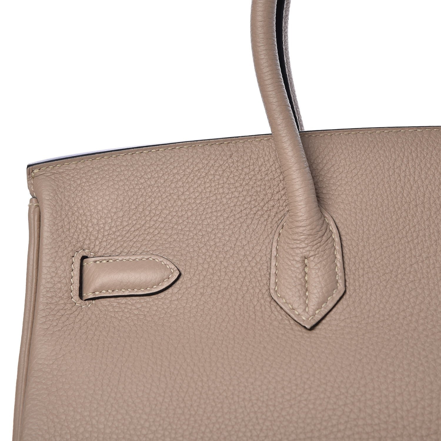 Hermes Taurillon Clemence Birkin 35 Gris Tourterelle 26 of 33