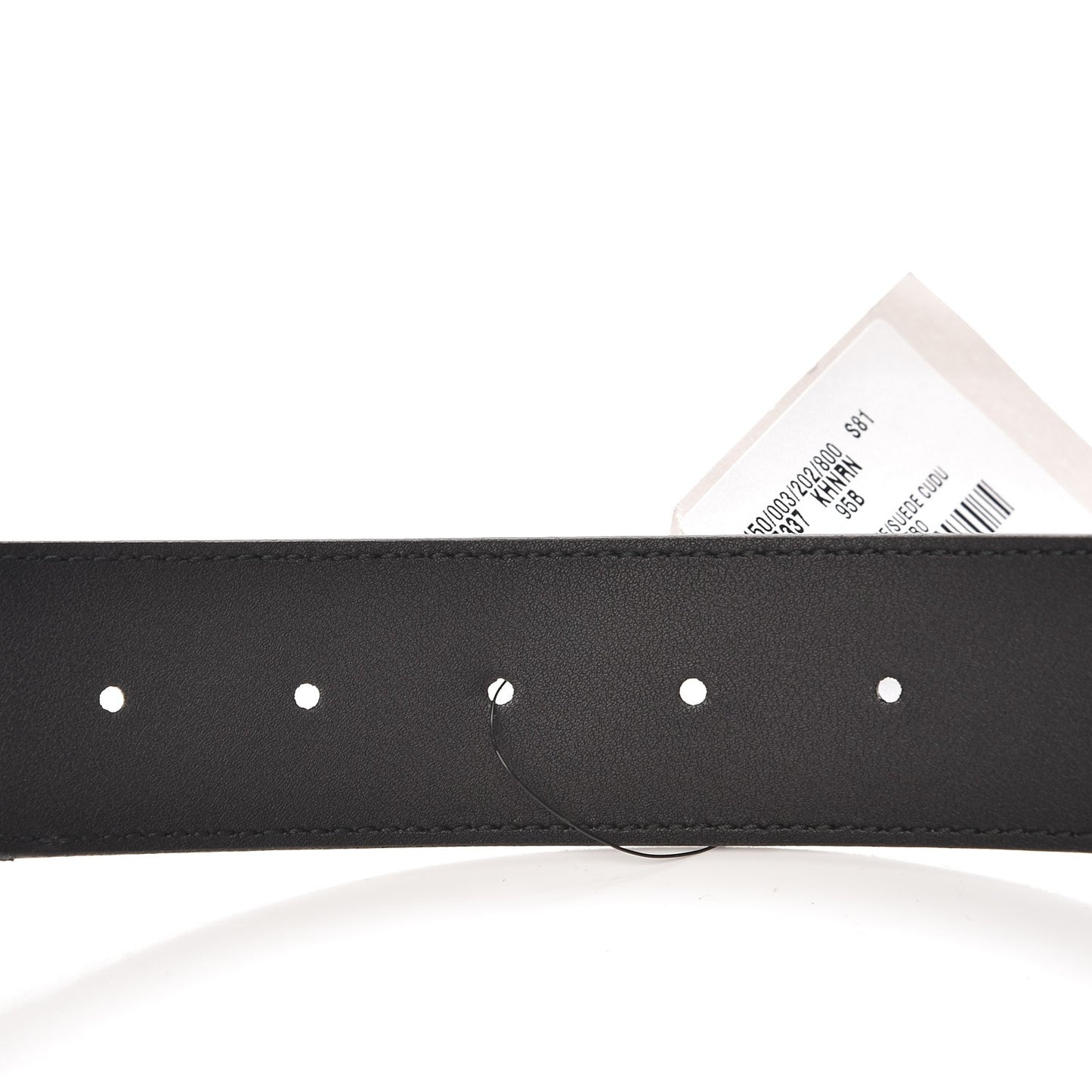 GG Supreme Monogram Suede Dionysus 40mm Belt 95 38 Beige Black