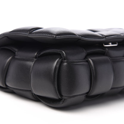 Bottega Veneta Nappa Maxi Intreccio Padded Cassette Crossbody Bag Black 6 of 8