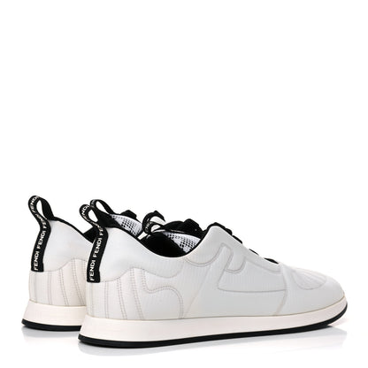 Fendi Nylon FFreedom Sneakers 39.5 White 4 of 8