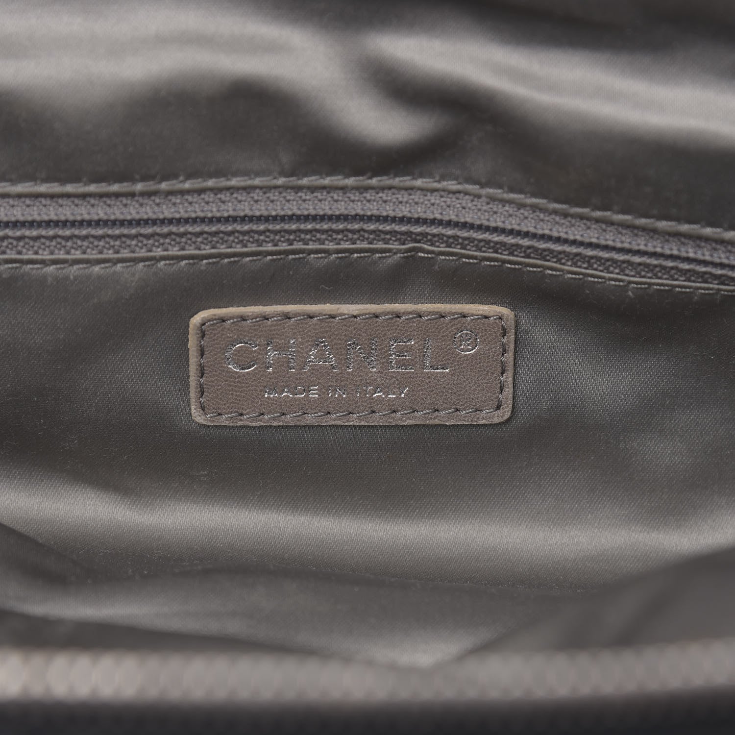 Chanel Distressed Lambskin Large Lady Braid Satchel Black 6 of 13