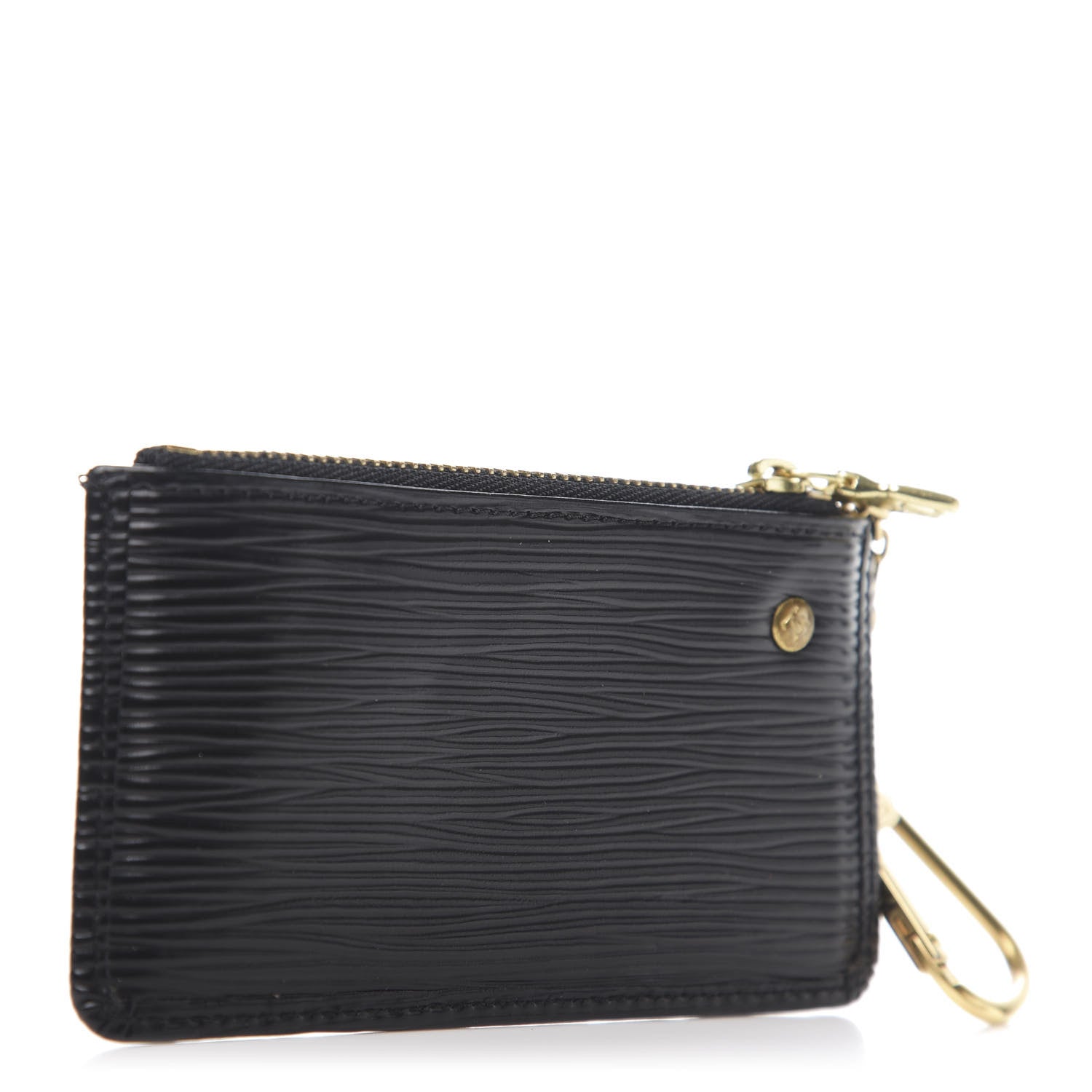 Louis Vuitton Epi Key Pouch Black 3 of 7
