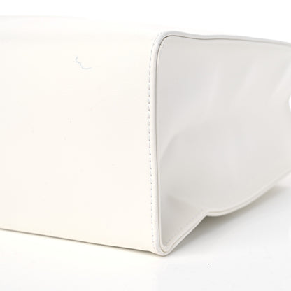 Telfar Vegan Leather Medium Shopping Bag White 8 of 10