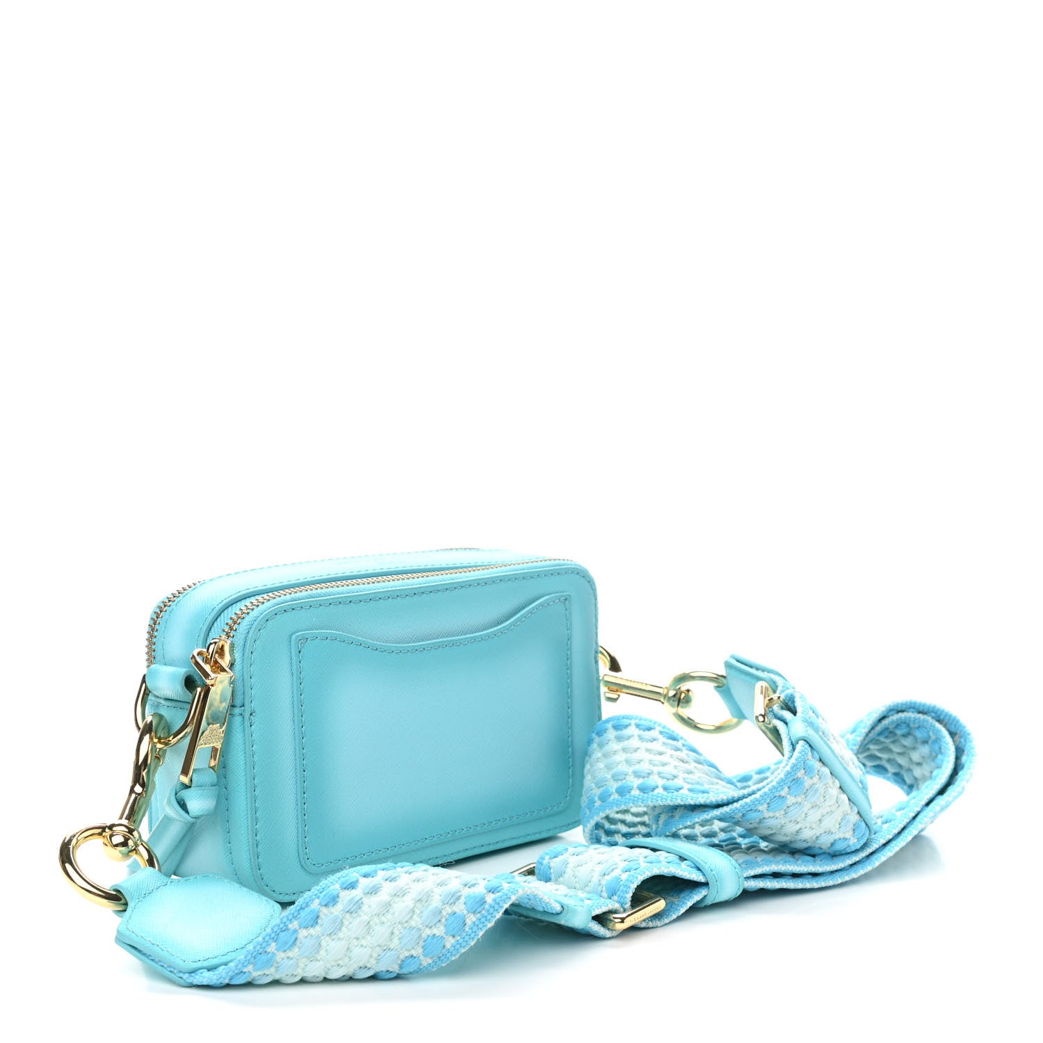Marc Jacobs Saffiano Ombre Small Snapshot Camera Bag Blue Glow Multi 3 of 12