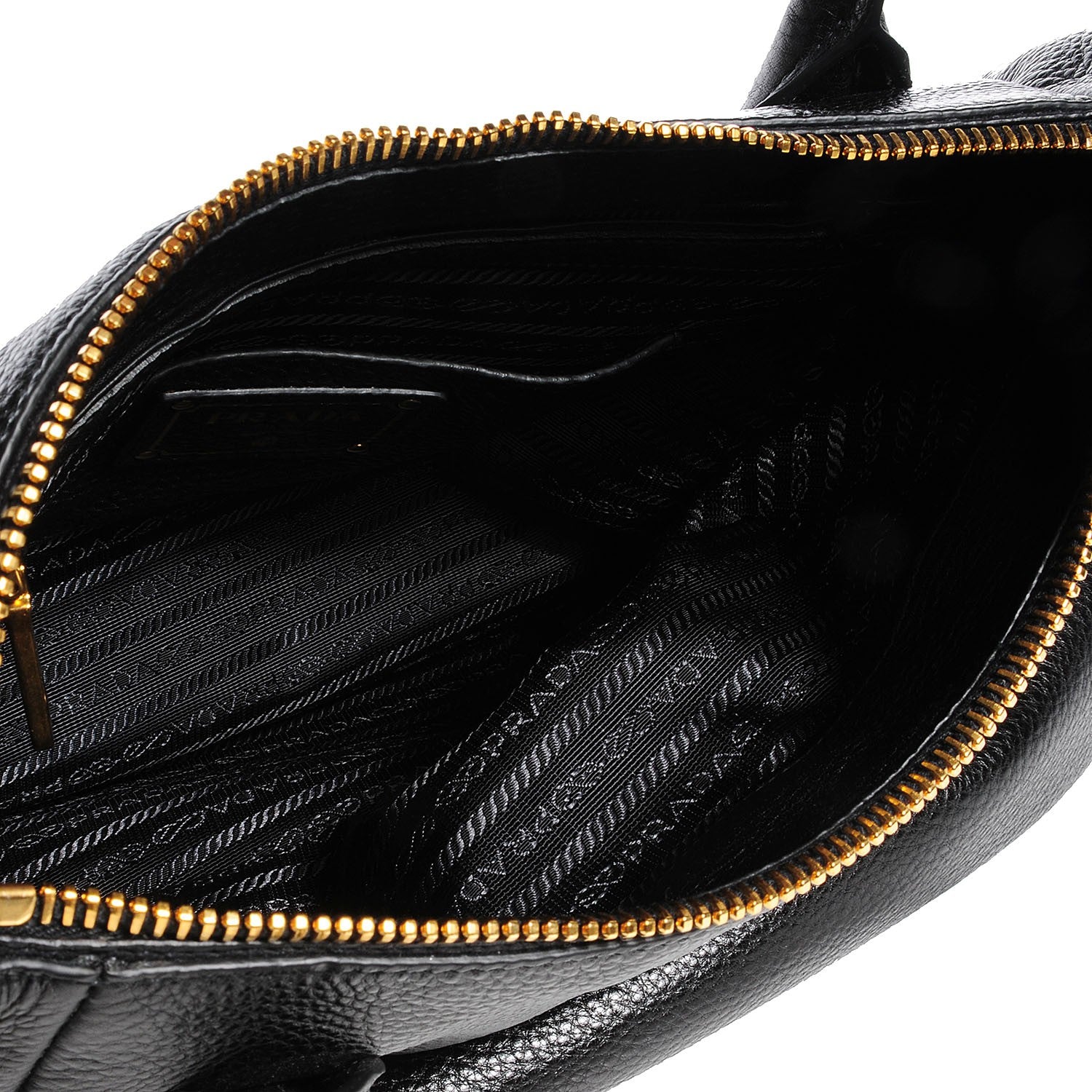Prada Vitello Daino Shoulder Bag Nero Black 5 of 8
