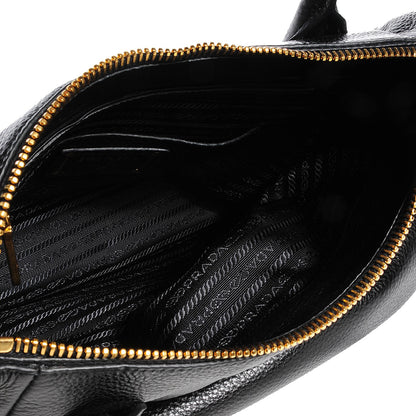 Prada Vitello Daino Shoulder Bag Nero Black 5 of 8