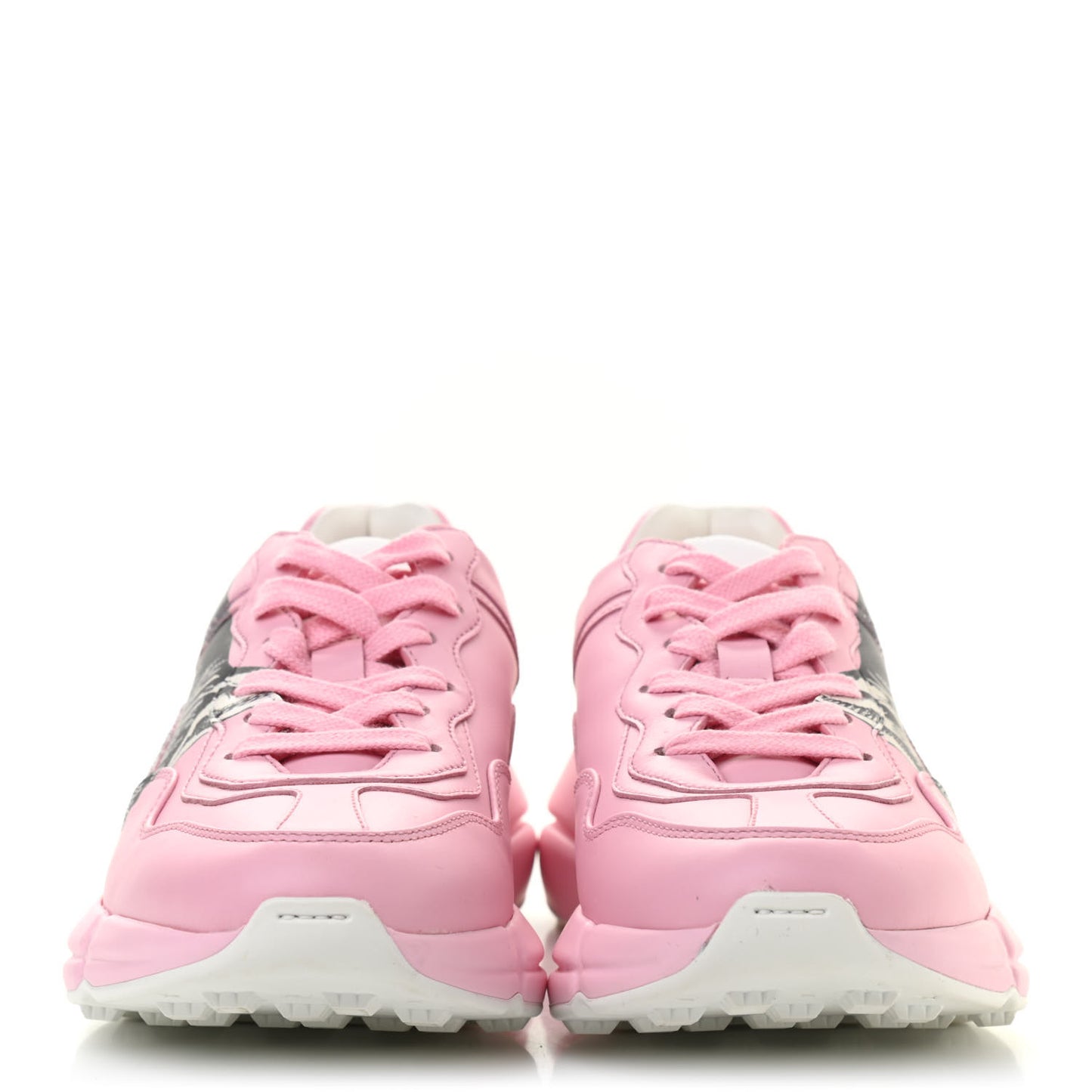 Calfskin Mystic Cat Rhyton Sneakers 36 Sugar Pink