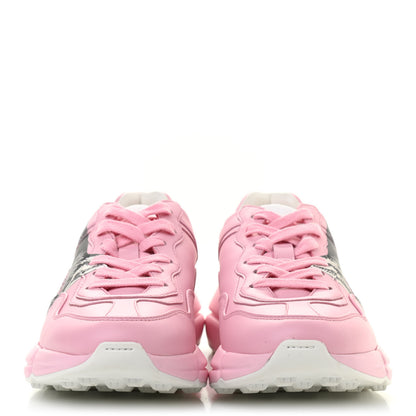 Gucci Calfskin Mystic Cat Rhyton Sneakers 36 Sugar Pink 2 of 11