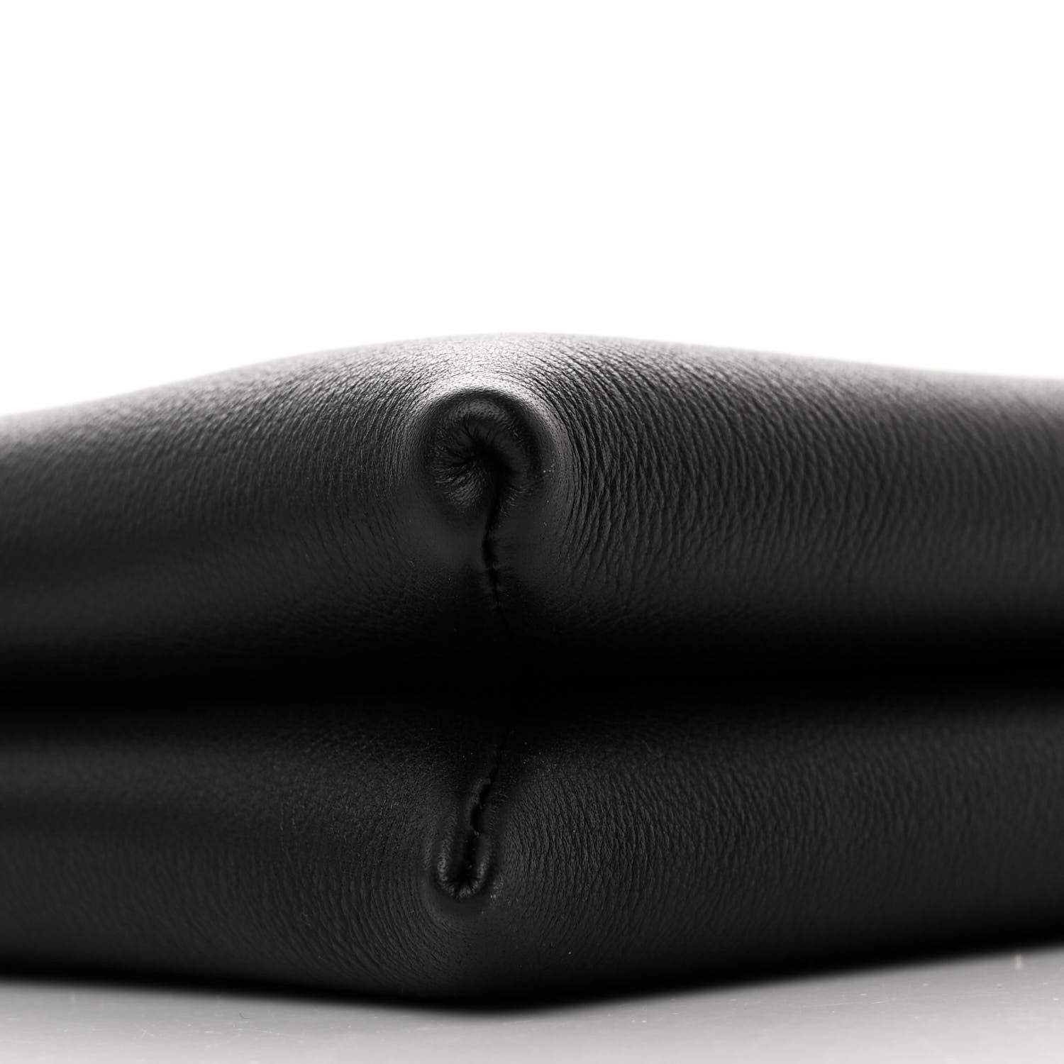 The Row Matte Grained Calfskin Mini Nu Twin Bag Black 9 of 10