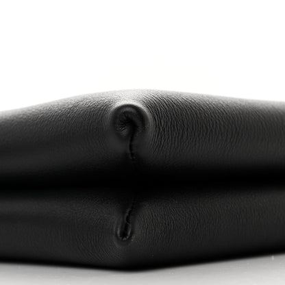 The Row Matte Grained Calfskin Mini Nu Twin Bag Black 9 of 10