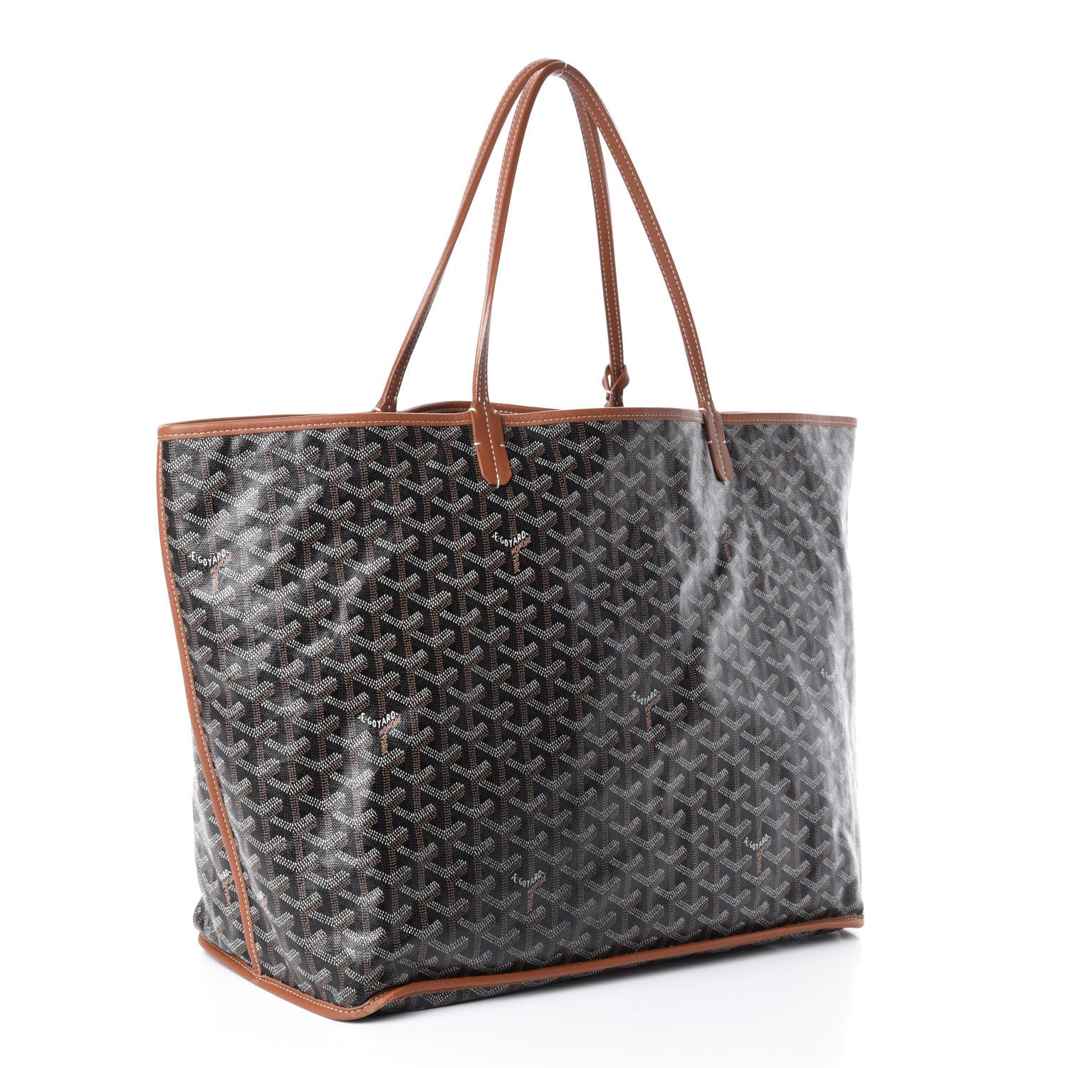 Goyard Goyardine Reversible Anjou GM Black Gold 3 of 9