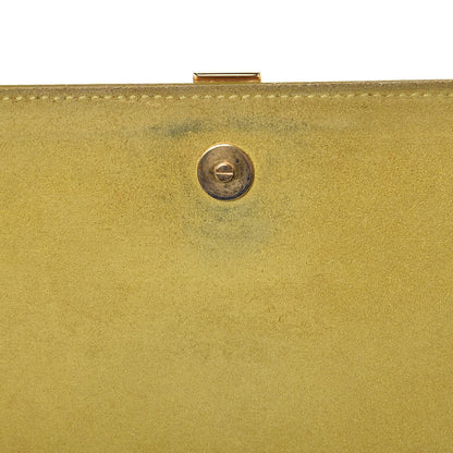Saint Laurent Calfskin Classic Y Satchel Yellow 8 of 15