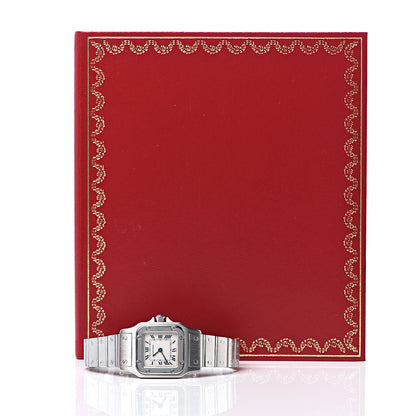 Cartier Stainless Steel 24mm Santos de Cartier Galbee Quartz Watch 9 of 9