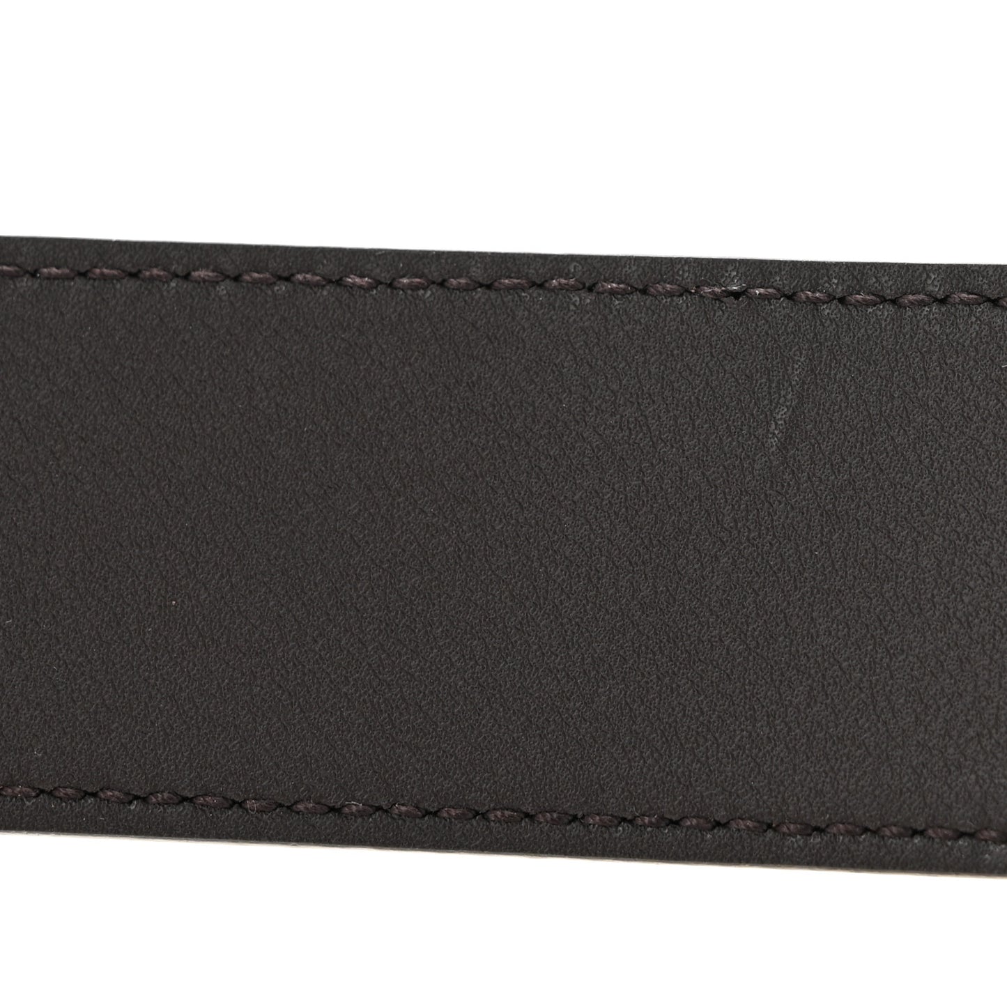 GG Supreme Logo Plaque 35mm Belt 115 46 Beige Ebony