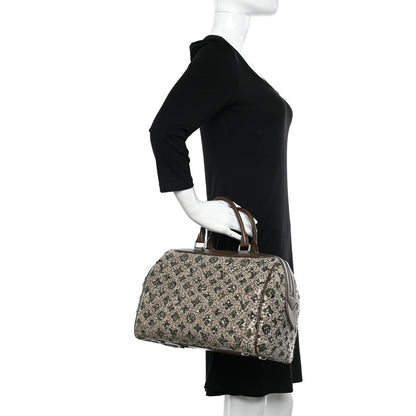 Louis Vuitton Sequin Monogram Sunshine Express Speedy Kaki 2 of 11
