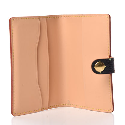 Louis Vuitton Monogram Multicolor Carnet de Bal Mini Agenda Cover Black 5 of 9