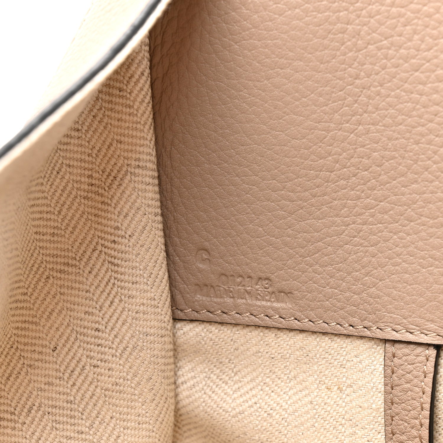 Loewe Calfskin Small Hammock Shoulder Bag Sand Mink 7 of 10
