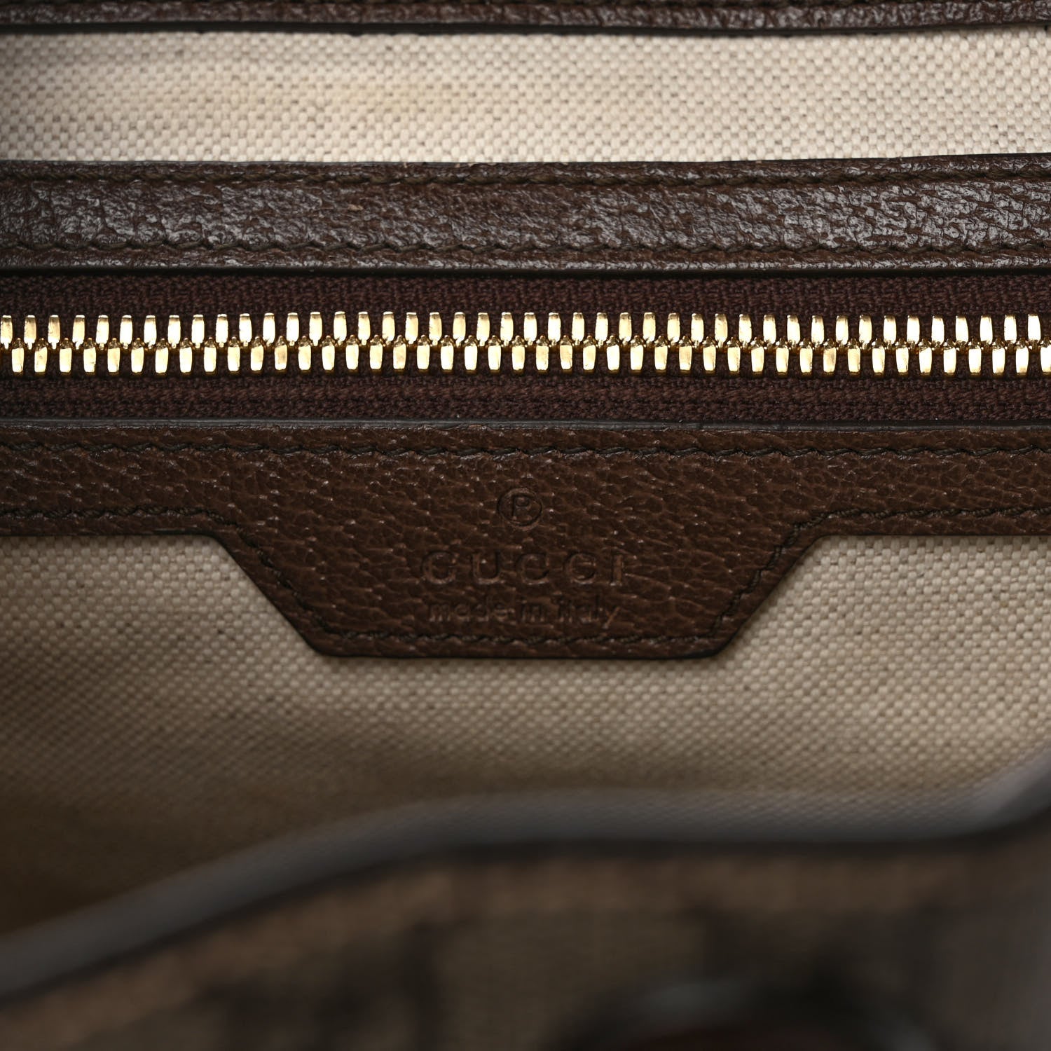 Gucci GG Supreme Monogram Equestrian Textured Dollar Calfskin Retro Interlocking G Buckle Backpack Beige Ebony Multicolor New Acero 6 of 9