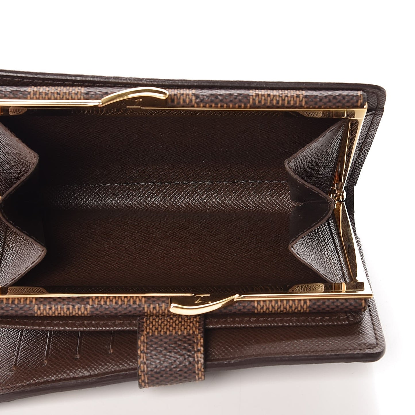 Damier Ebene French Purse Wallet
