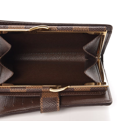 Louis Vuitton Damier Ebene French Purse Wallet 6 of 10