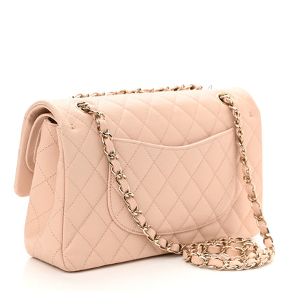 Chanel Caviar Quilted Medium Double Flap Light Beige 3 of 10