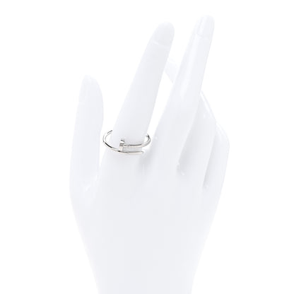 Cartier 18K White Gold Small Juste Un Clou Ring 62 10 2 of 6