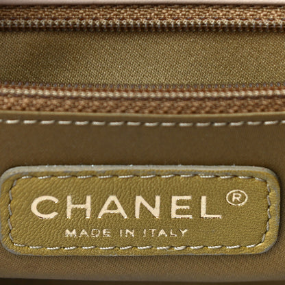 Chanel Lambskin Quilted East West Accordion Flap Beige 5 of 11