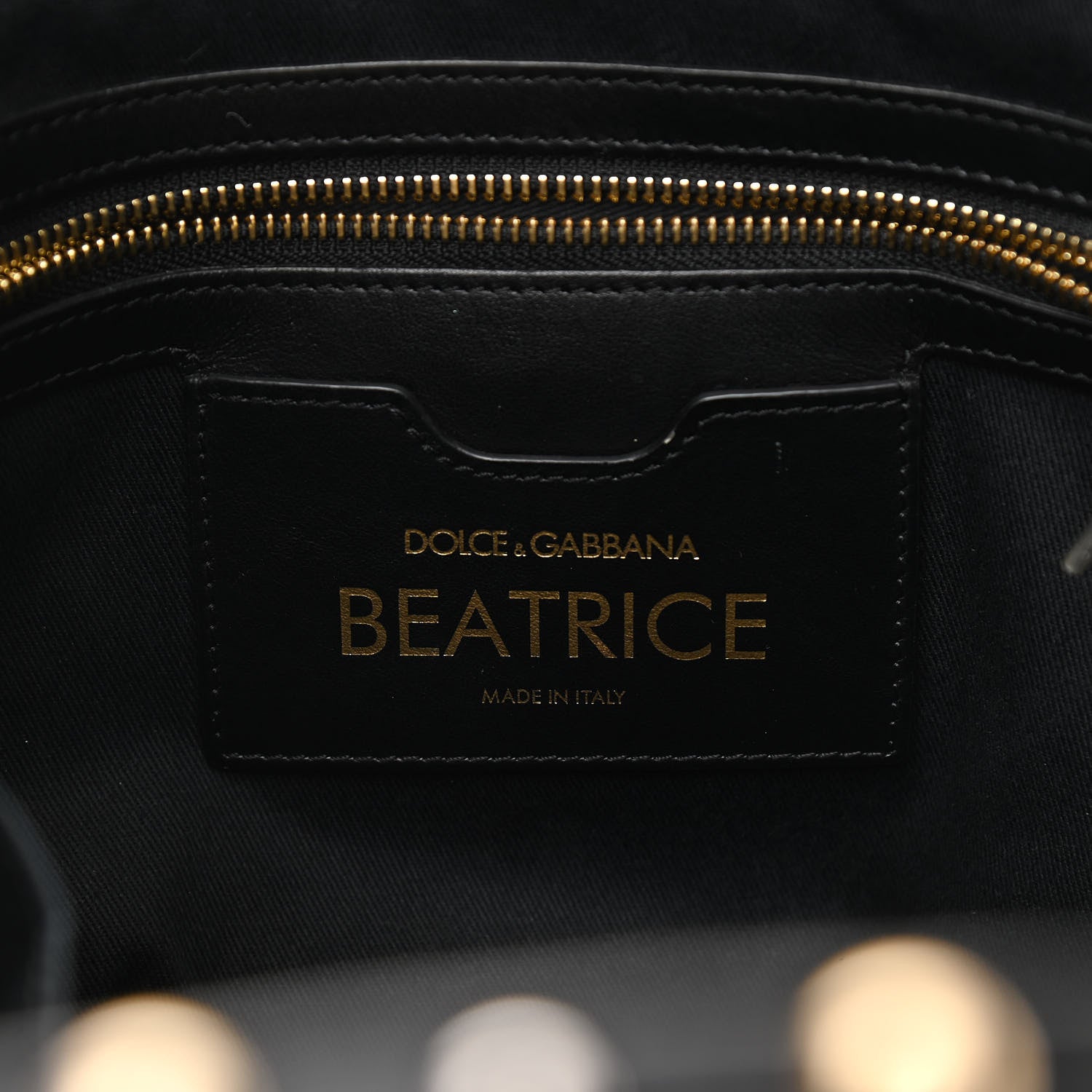 Dolce & Gabbana Calfskin Graffiti Printed Beatrice Tote Black 7 of 13