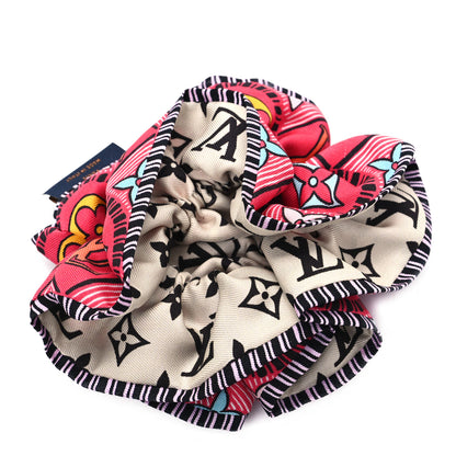 Louis Vuitton Monogram Tiles Silk Scrunchie Multicolor 1 of 4