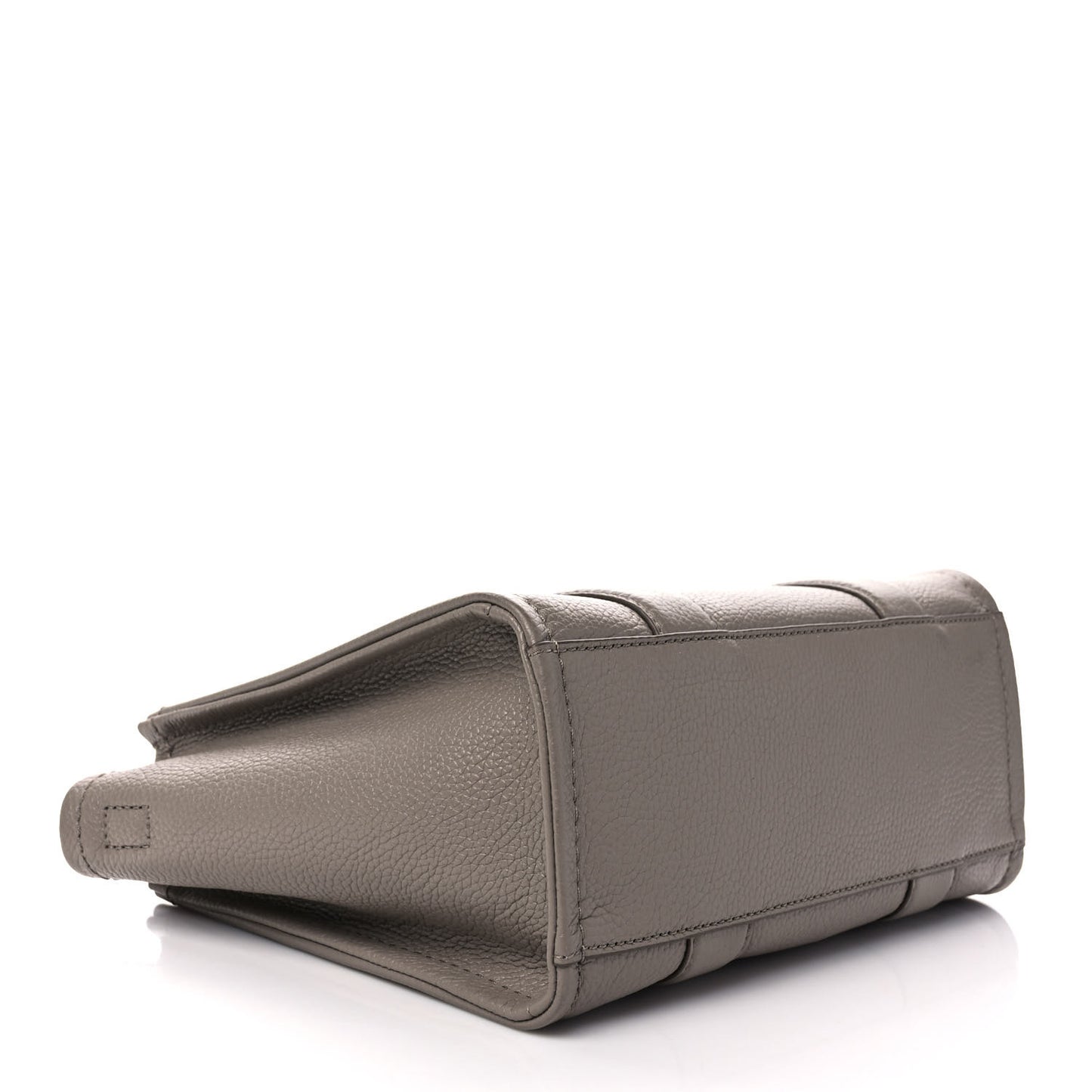 Grained Calfskin Small The Tote Bag Cement