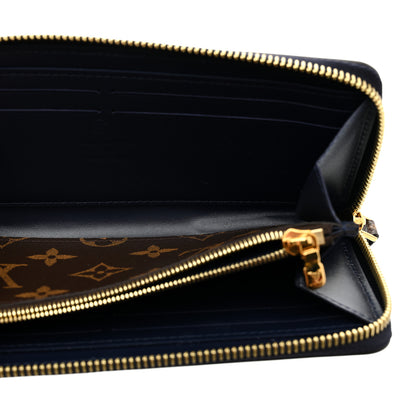 Louis Vuitton Vernis Miroir Clemence Wallet Blue 5 of 10