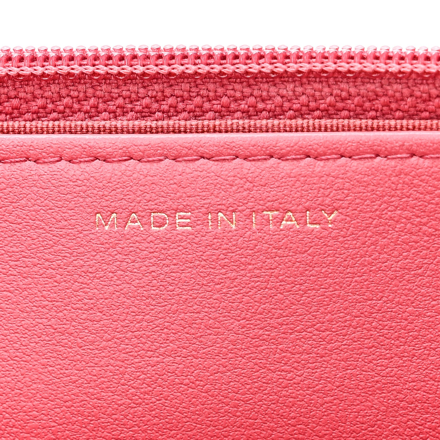 Shiny Goatskin Quilted Chanel 19 Wallet On Chain WOC Dark Pink