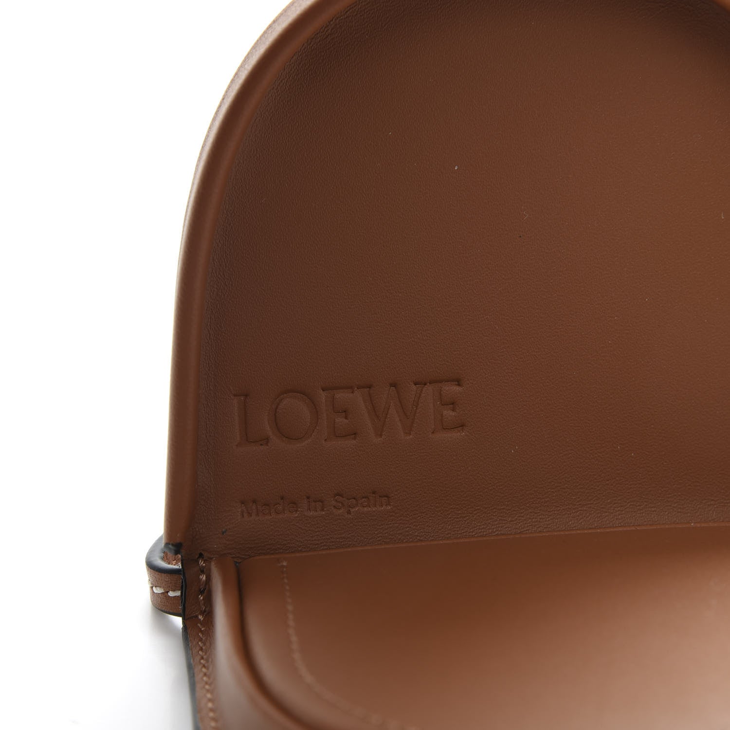 Loewe Soft Calfskin Mini Heel Pouch Tan 5 of 10